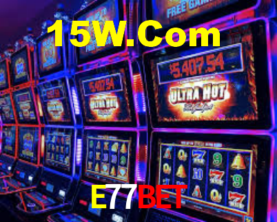 Interface do App E77Bet